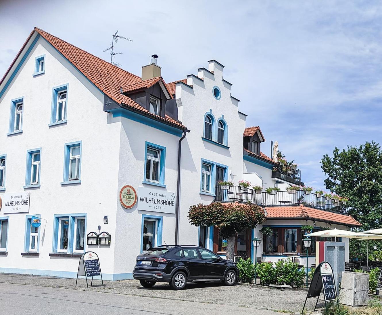 Gasthaus Wilhelmshoehe 바서부르크 외부 사진